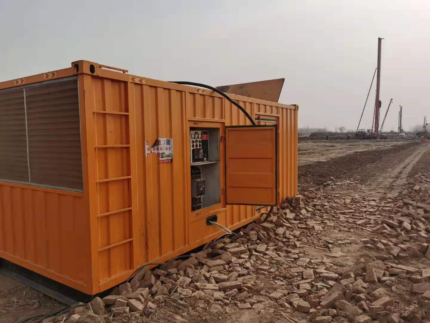 盘山发电车租赁-柴油发电机组的安装须知